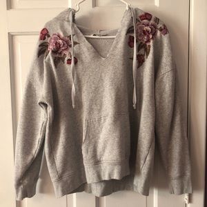 American Eagle Embroidered Hoodie